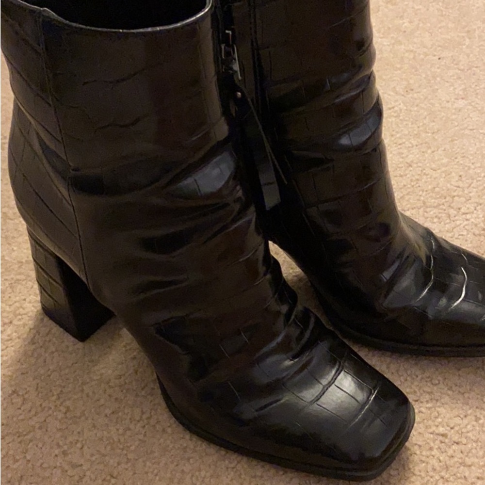 Black boots